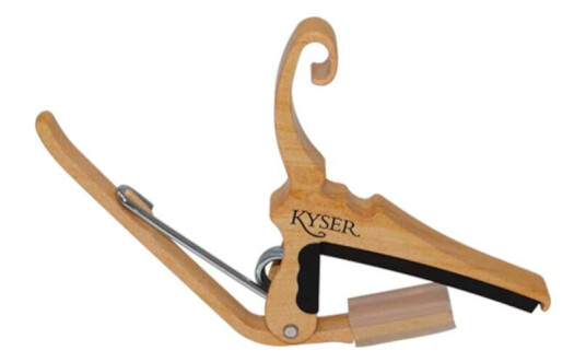 Kyser Kg6ma Capo For Akustisk Gitar Maple