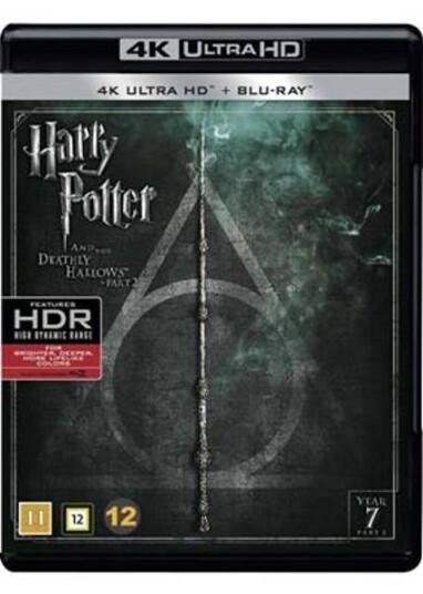 Harry Potter Og Dødstalismanene Del 2 4k Ultra Hd + BluRay Harry Potter Og Dødstalismanene Del 2 4k Ultra Hd + BluRay