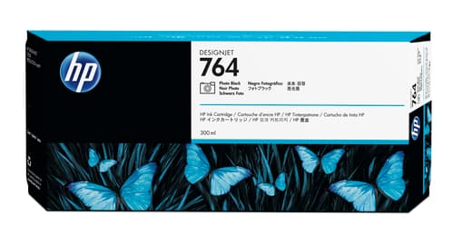 HP Blekk Foto Svart 300ml - Dj T3500