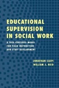 Caspi Jonathan Educational Supervision in Social Work