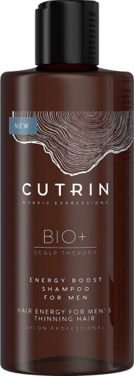 Cutrin Bio+ Energen Boost Shampoo for Men 250 ml - Styrkende og Volumgivende