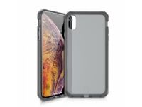 ITSKINS Supreme // Frost - Baksidedeksel for mobiltelefon - polymer - grå, svart - for Apple iPhone XS Max ITSKINS Supreme // Frost - Baksidedeksel for mobiltelefon - polymer - grå, svart - for Apple iPhone XS Max