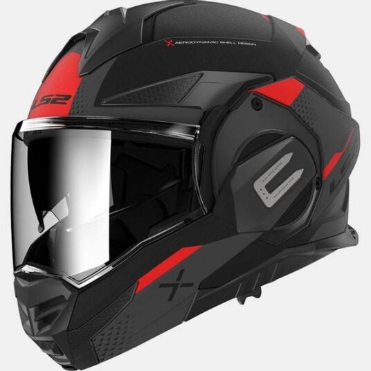 Ls2 Åpningshjelm Ff901 Advant X Oblivion Matt Svart/rød Ls2 Åpningshjelm Ff901 Advant X Oblivion Matt Svart/rød