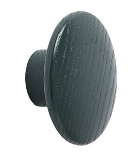 Muuto The Dots klesknagg dark green XS Muuto The Dots klesknagg dark green XS