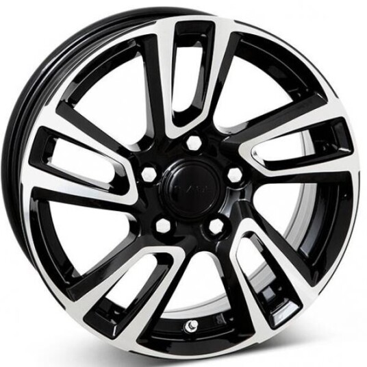 Image Ride Hl Black Polished 6x15 5x112 ET30 B66.5