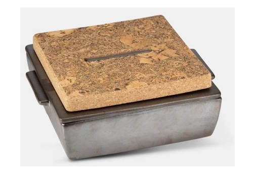 DUTCHDELUXES Ildfast form medium, Platinum Matt DUTCHDELUXES Ildfast form medium, Platinum Matt