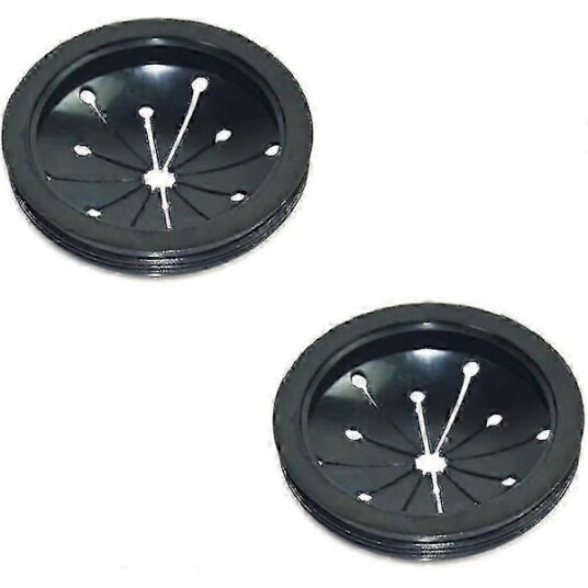 Fww Sprutbeskyttelse For Avfallskverner 2 Pack Svart