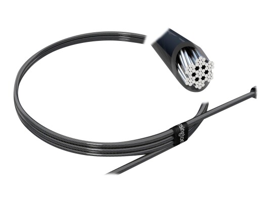 Kensington MicroSaver 2.0 Datalås med Nøkkel - 1,8 m Kullstål Sikkerhetskabel