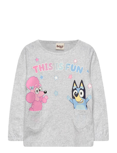 Bluey Tshirt Grey 110 Bluey Tshirt Grey 110