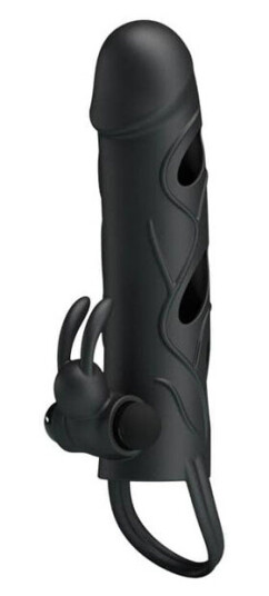 Pretty Love Penis Sleeve With Ball Strap