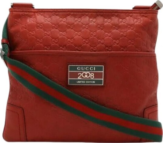 Gucci Vintage Dame Pre owned Rød ONE SIZE, Gucci Vintage Dame Pre owned Rød ONE SIZE,