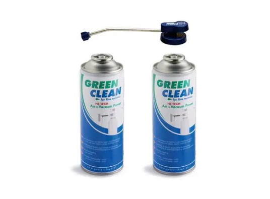 Green Clean Hi Tech Trykkluft Startsett med 2 G-2051 og 1 V-2000
