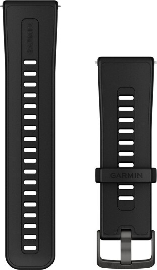 Garmin Venu X1 Quick Release silikonrem, 24 mm Svart