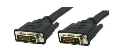 TECHLY DVI-D Dual-Link Kabel St/St schwarz 10m