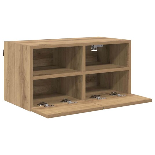 TV Veggskap Artisan Eik 60 x 30 x 30 cm Konstruert tre