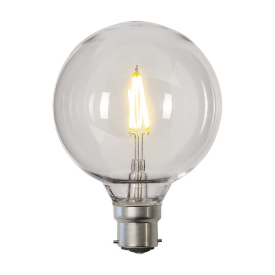 Star Trading LED-pære PC-plast G95 B22 2700K 0,6W (11W)