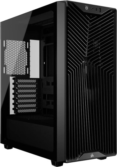 Corsair 3200D RS Miditower Kabinett med Herdet Glass Svart Corsair 3200D RS Miditower Kabinett med Herdet Glass Svart