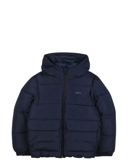BOSS Puffer Jacket Navy 174
