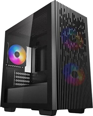 DeepCool MATREXX 40 3FS Micro Tower Kabinett med Vifter og Vindu - Svart DeepCool MATREXX 40 3FS Micro Tower Kabinett med Vifter og Vindu - Svart