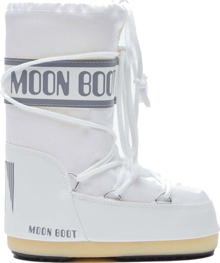 Moon Boot Kids" Icon Nylon White 27/30