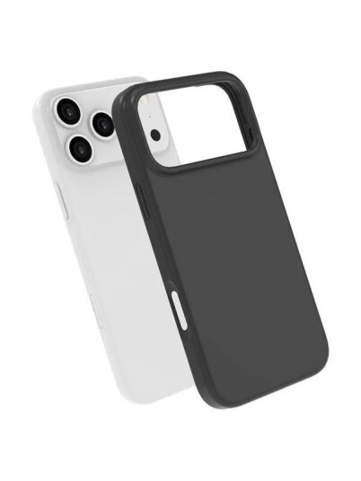 Lippa iPhone 17 Pro Max Silicone Cover With MagSafe Black
