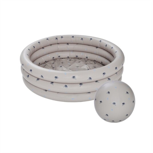 OYOY Mini - Swimming Pool Small & Beach Ball - Elephant (M107606) OYOY Mini - Swimming Pool Small & Beach Ball - Elephant (M107606)