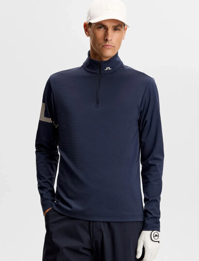 J. Lindeberg Heath Strike Mid Layer Navy M J. Lindeberg Heath Strike Mid Layer Navy M