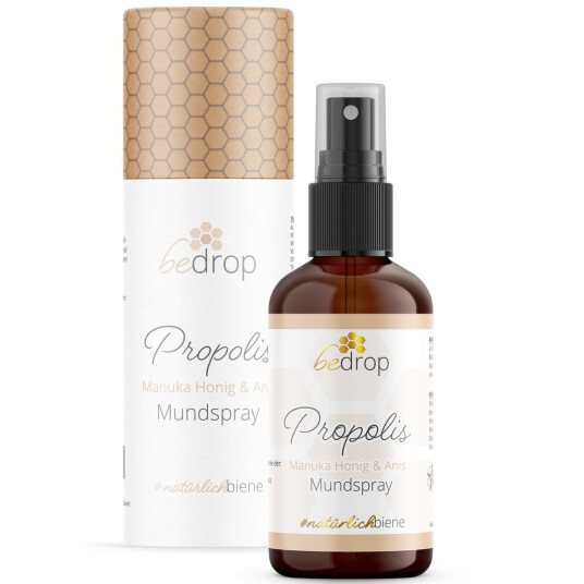 Propolis Tincture Munnspray BEDROP Manuka Honning & Anis 30 ml.