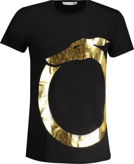 Trussardi Herre Topper Svart 2XL, Trussardi Herre Topper Svart 2XL,