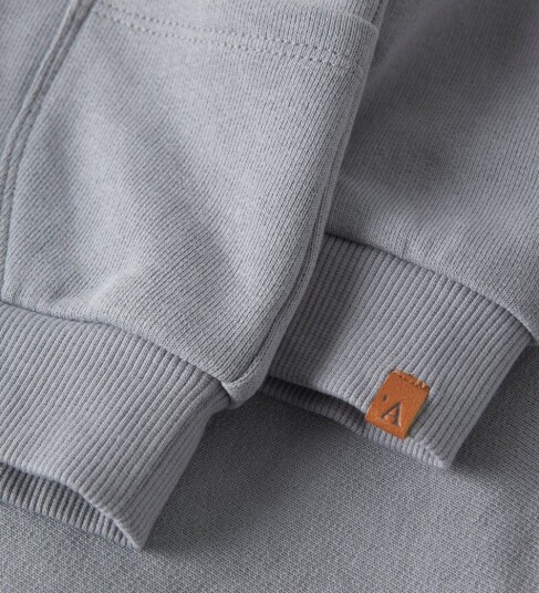 Lil"Atelier Nmmjobo Aki Ls Loose Sweat Lil Grey 122 128