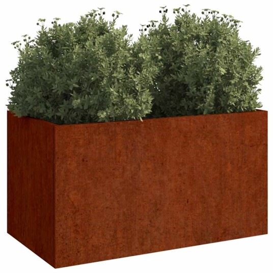 Plantekasse 62x40x39 cm cortenstål