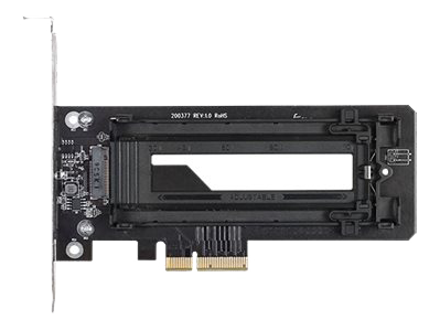 Icy Dock M.2 NVMe PCIe 3.0 x4 Grensesnittsadapter - Svart/Sølv