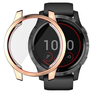 Hat Prince Garmin Venu 2 TPU-Deksel med Skjermbeskytter - 45mm - Gull