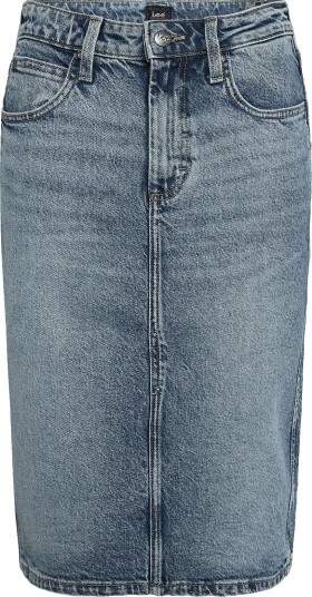 Lee Jeans Midi Skirt   Blue   25 x 00