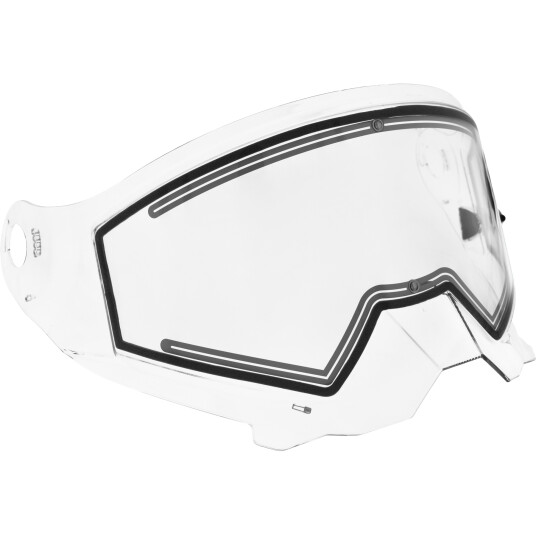 FXR Elektrisk Visir Clutch X Crosshjelm Klart FXR Elektrisk Visir Clutch X Crosshjelm Klart