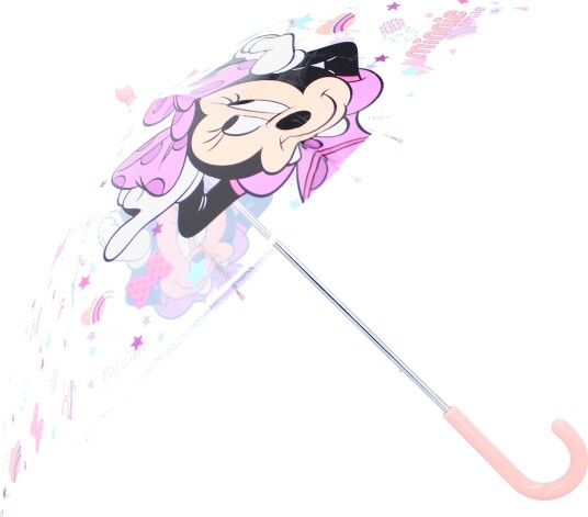Disney Minni Mus Paraply Rainy Days, Rosa Disney Minni Mus Paraply Rainy Days, Rosa