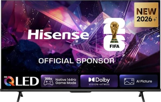 Hisense 43" E77S PRO QLED 144Hz Smart TV 2026 Hisense 43" E77S PRO QLED 144Hz Smart TV 2026
