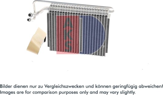 Fordamper, klimaanlegg AKS DASIS 820680N Fordamper, klimaanlegg AKS DASIS 820680N