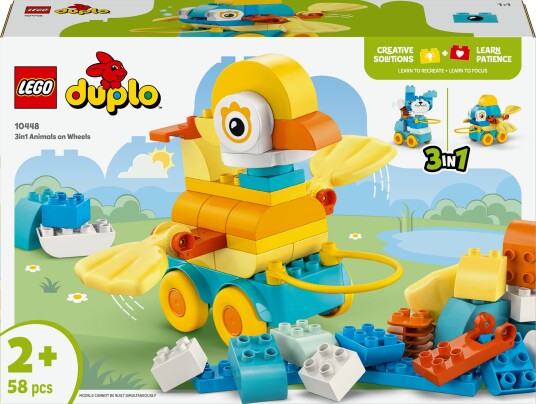 LEGO DUPLO Town 10448 3-i-1 Dyr på hjul