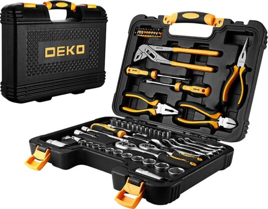 Deko Tools Verktøysett TZ65 (65 Deler)