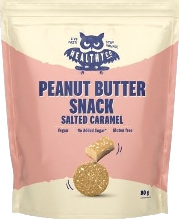 Healthyco Peanut Butter Snack Smak 80 G Salted Caramel Healthyco Peanut Butter Snack Smak 80 G Salted Caramel