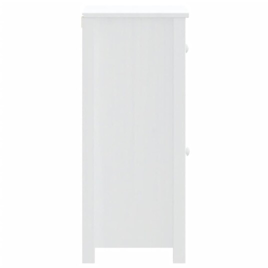 Baderomsskap BERG hvit 40x34x80 cm heltre furu Baderomsskap BERG hvit 40x34x80 cm heltre furu