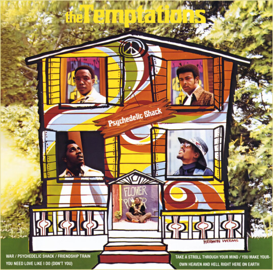 The Temptations Psychedelic Shack CD