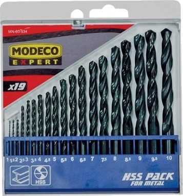 Wiertło Modeco Do Metalu Hss Walcowe 1,5 2 7 4,5 4 5,5 5 1 3 2,5 3,5 6 10 6,5 7,5 8 8,5 9 9,5Mm (Mn-60-934)