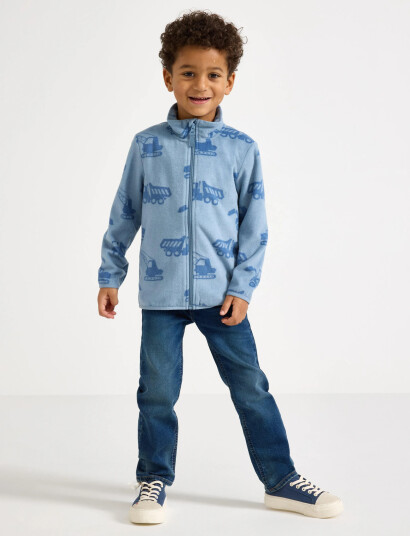 Lindex Jacket Fleece Blue 134