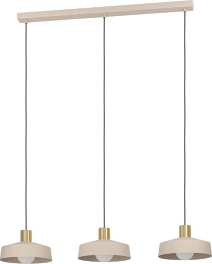 Eglo Valdiola Langbordslampe 3Xe27 L930 Sand/Bm Eglo Valdiola Langbordslampe 3Xe27 L930 Sand/Bm