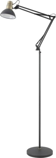Azzardo Gtv Artemia F Lp Art F E27 10 Dec Gulvlampe 1X40w E27 Svart/Gull Azzardo Gtv Artemia F Lp Art F E27 10 Dec Gulvlampe 1X40w E27 Svart/Gull