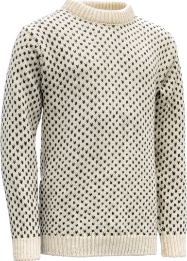 Devold Men's Nordsjø Sweater Crew Neck Offwhite XS Devold Men's Nordsjø Sweater Crew Neck Offwhite XS