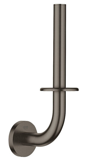 Grohe Essential reservepapirholder Brushed Hard Graphite Grohe Essential reservepapirholder Brushed Hard Graphite
