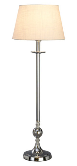 MS Dorado Bordlampe E14 U/skjerm Krom MS Dorado Bordlampe E14 U/skjerm Krom